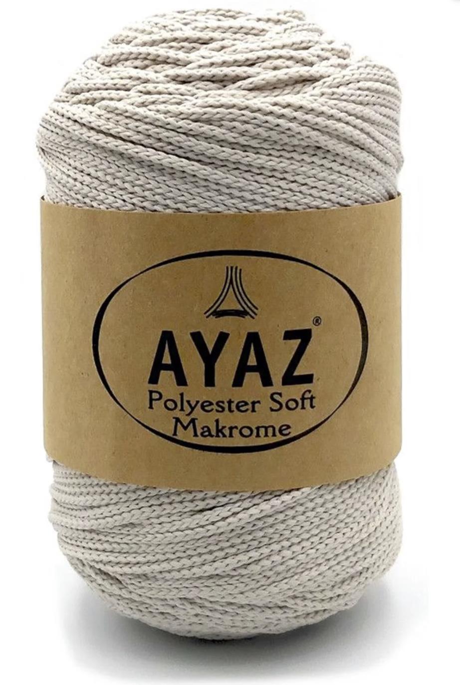 Polyester Soft Makrome İpi 4079 Taş 