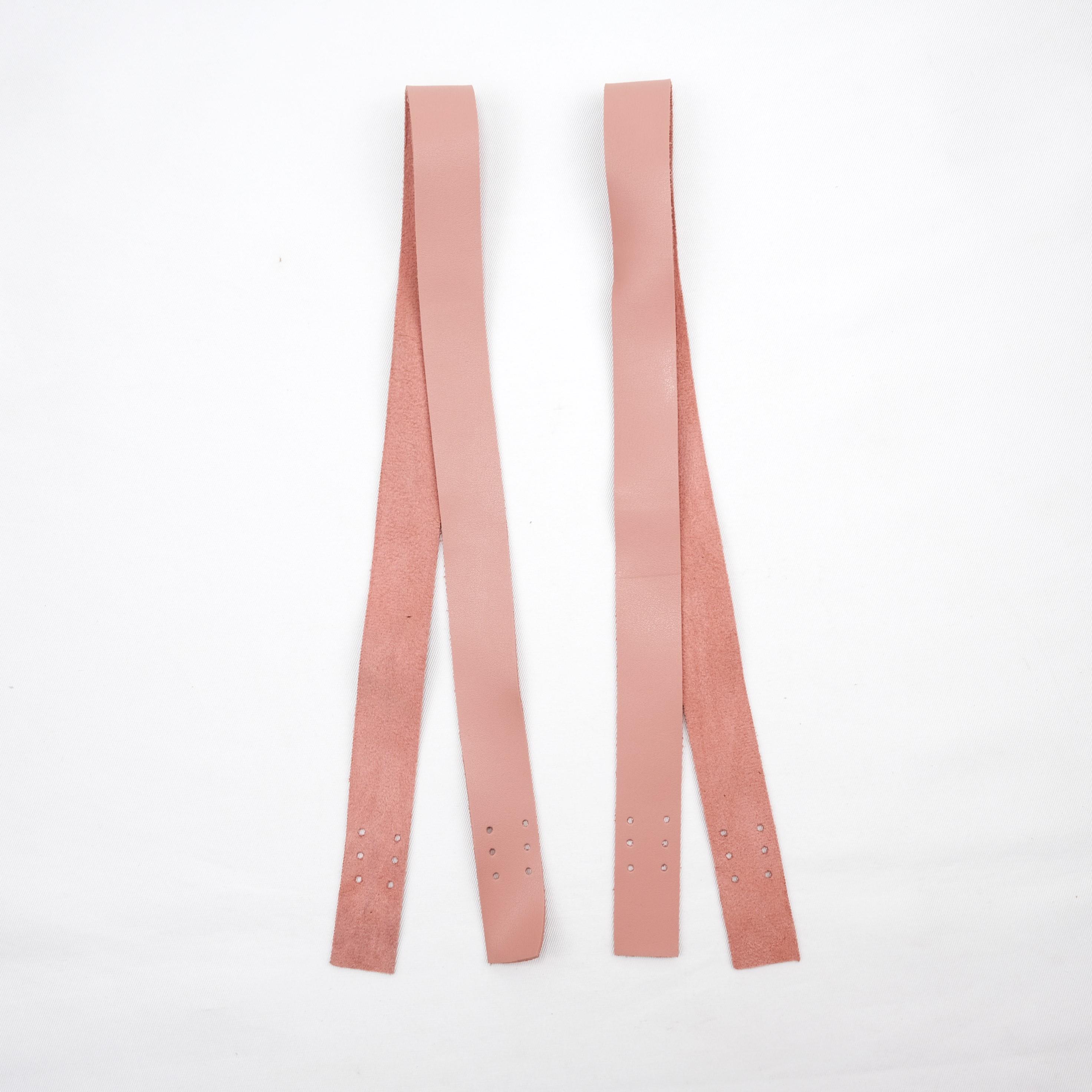 Pudra Deri Çanta Sapı Çifti 100 Cm