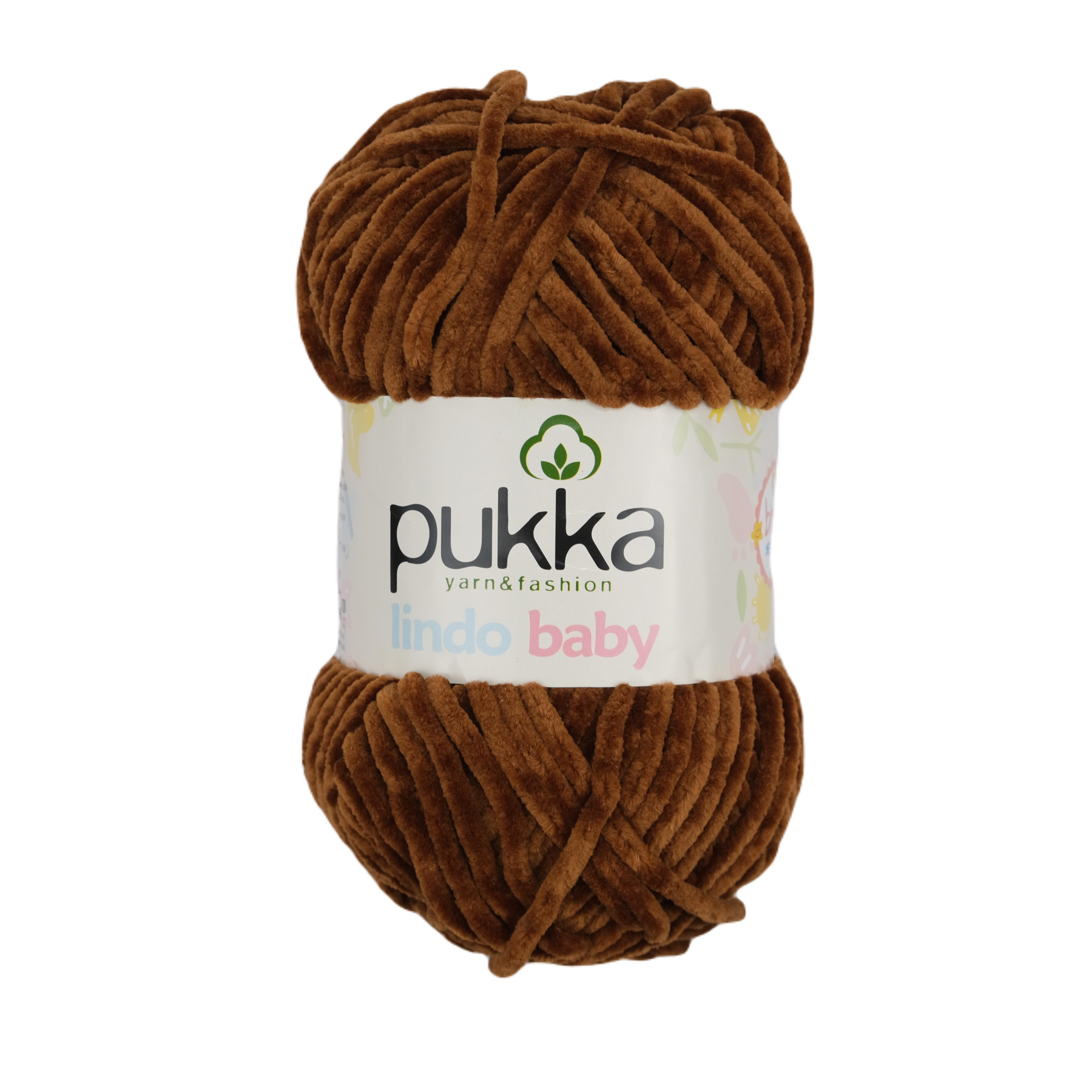 Pukka Lindo Baby Kadife İp Açık Kahve 70929