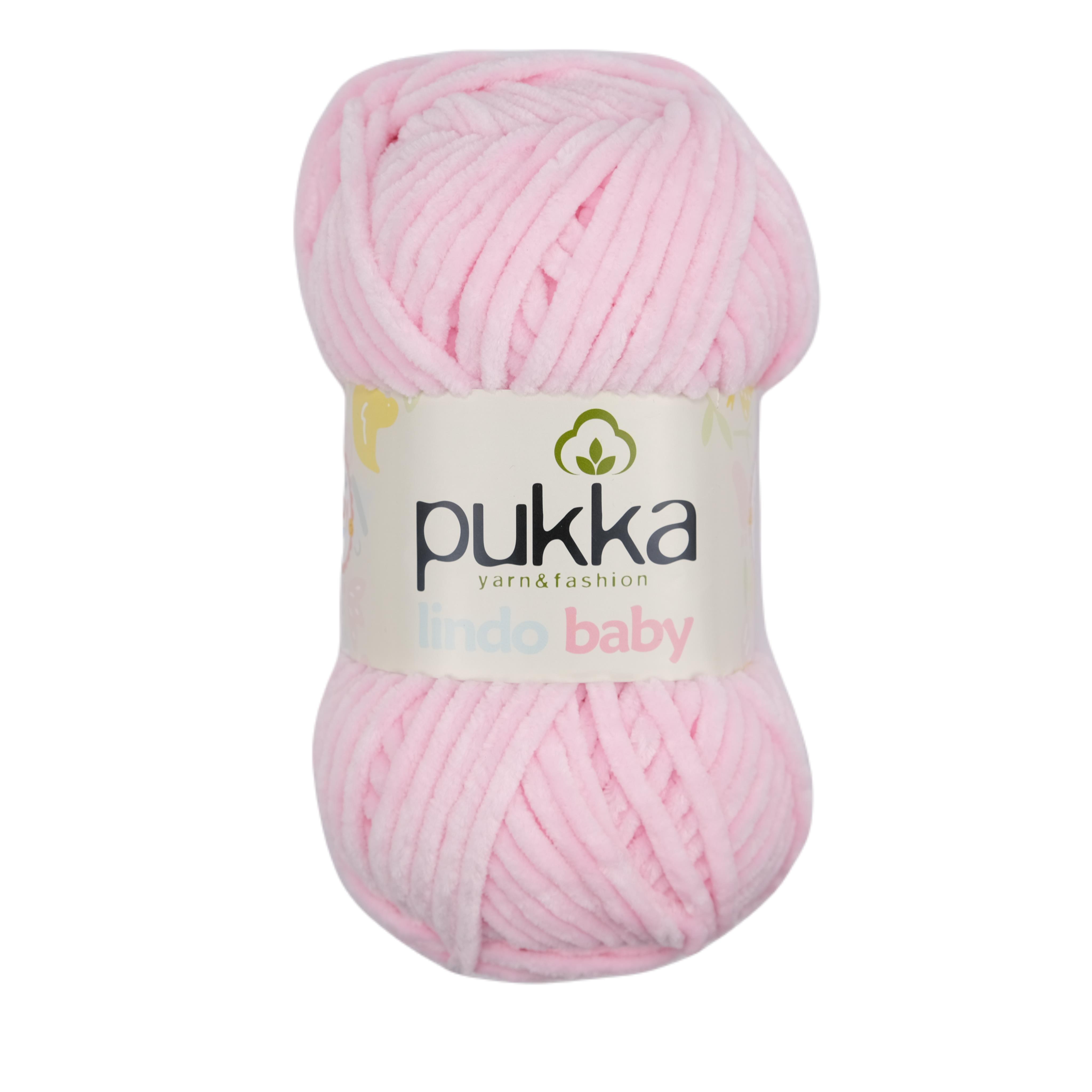 Pukka Lindo Baby Kadife İp Bebe Pembe 70904