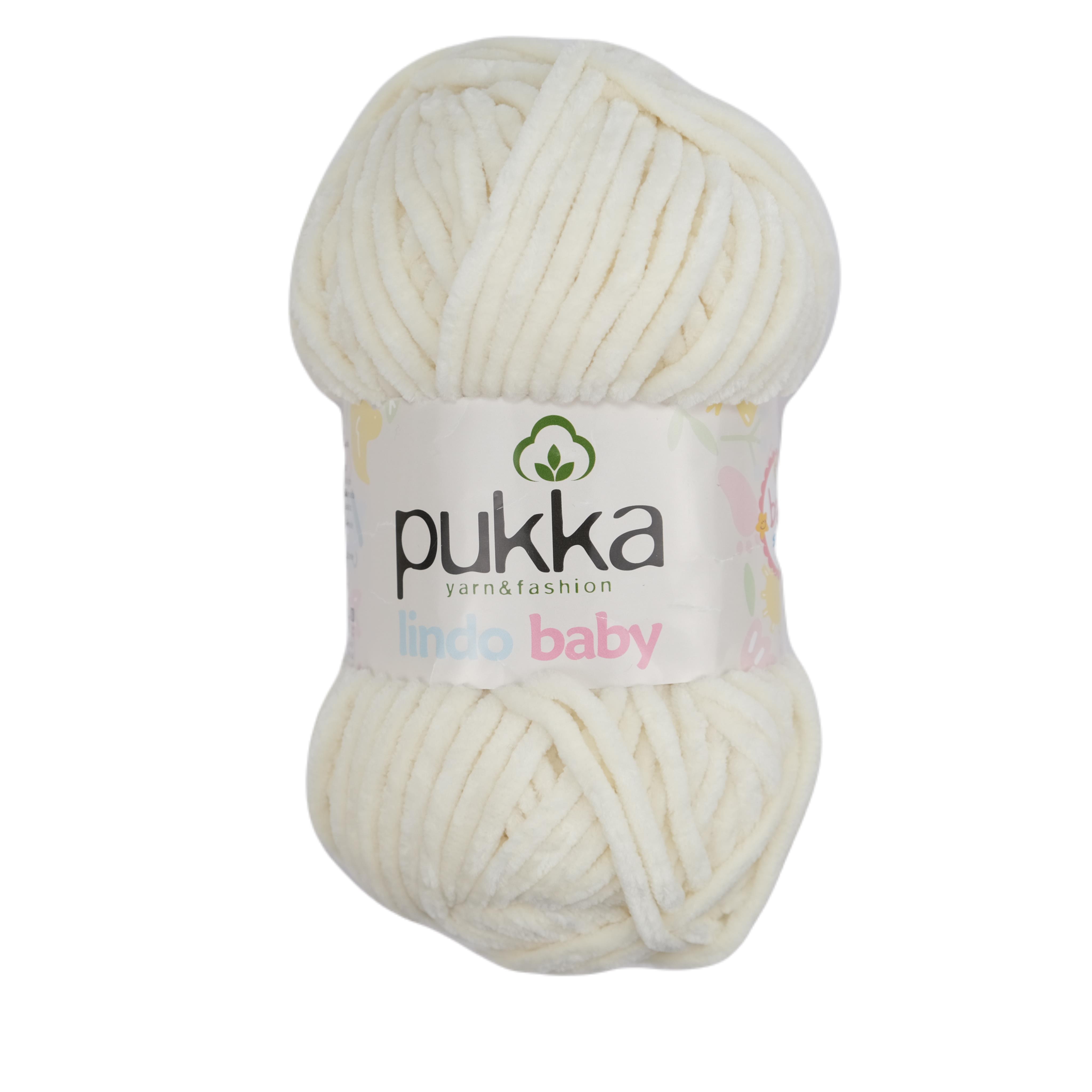 Pukka Lindo Baby Kadife İp Krem 70910