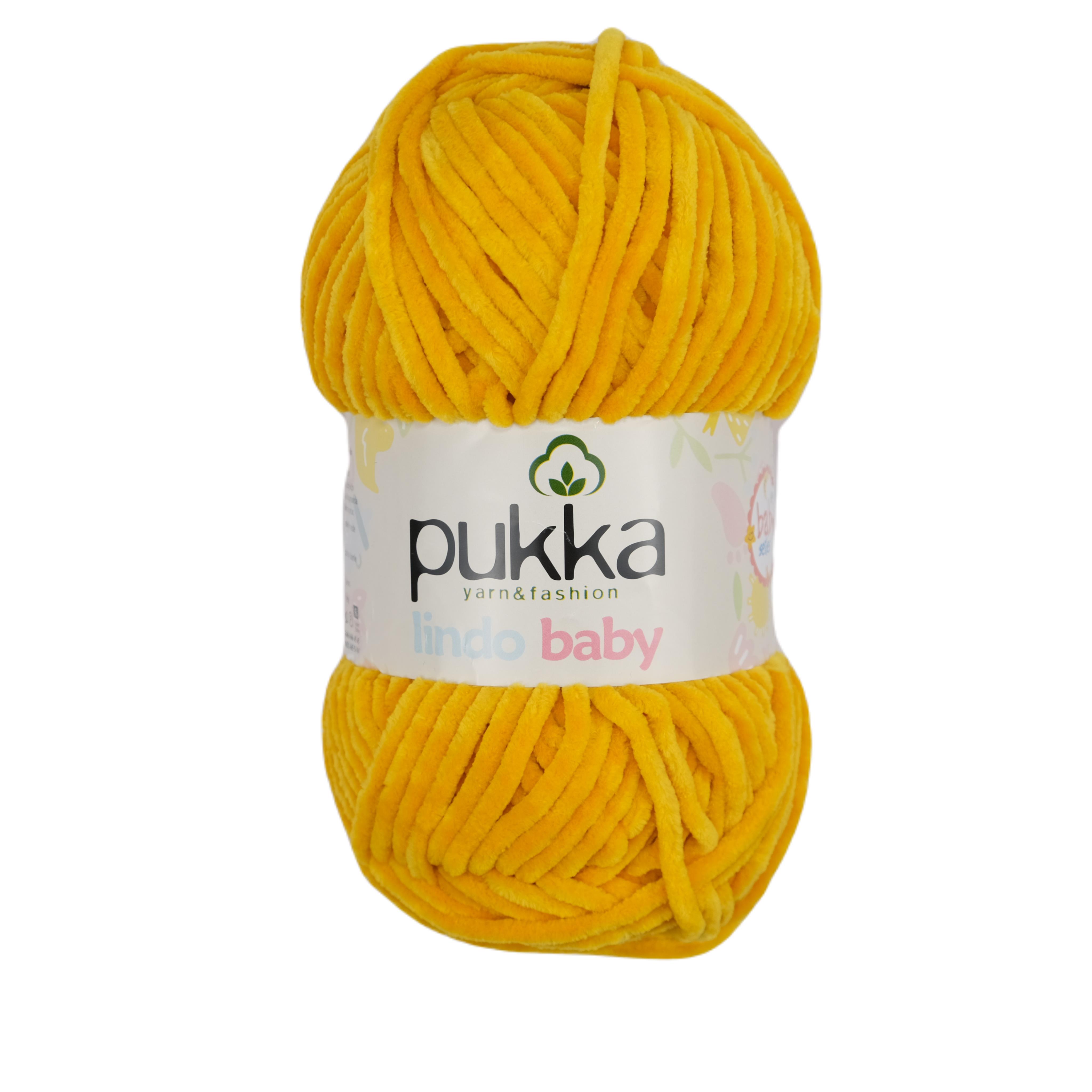 Pukka Lindo Baby Kadife İp Papatya Sarısı 70947