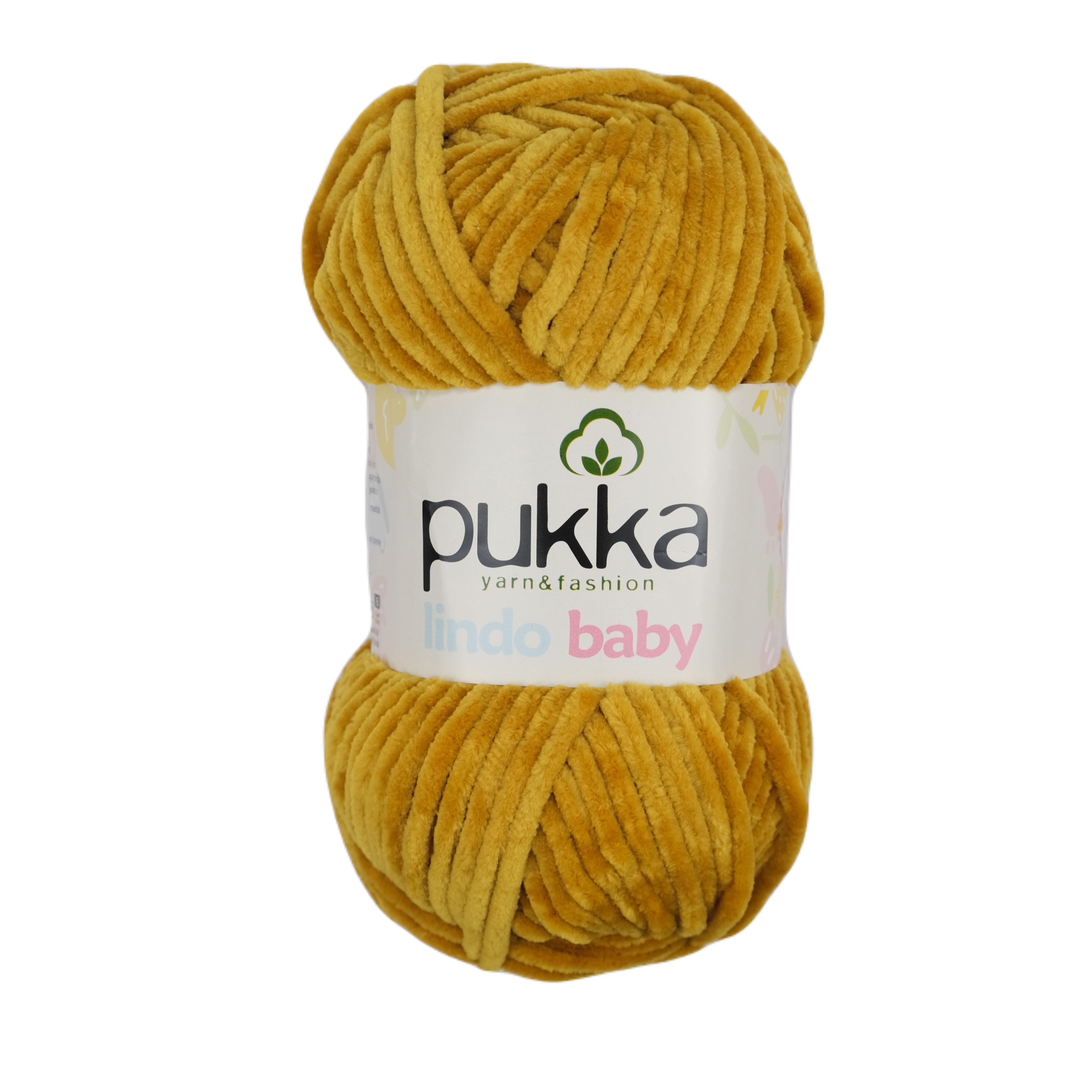 Pukka Lindo Baby Kadife İp Safran 70916