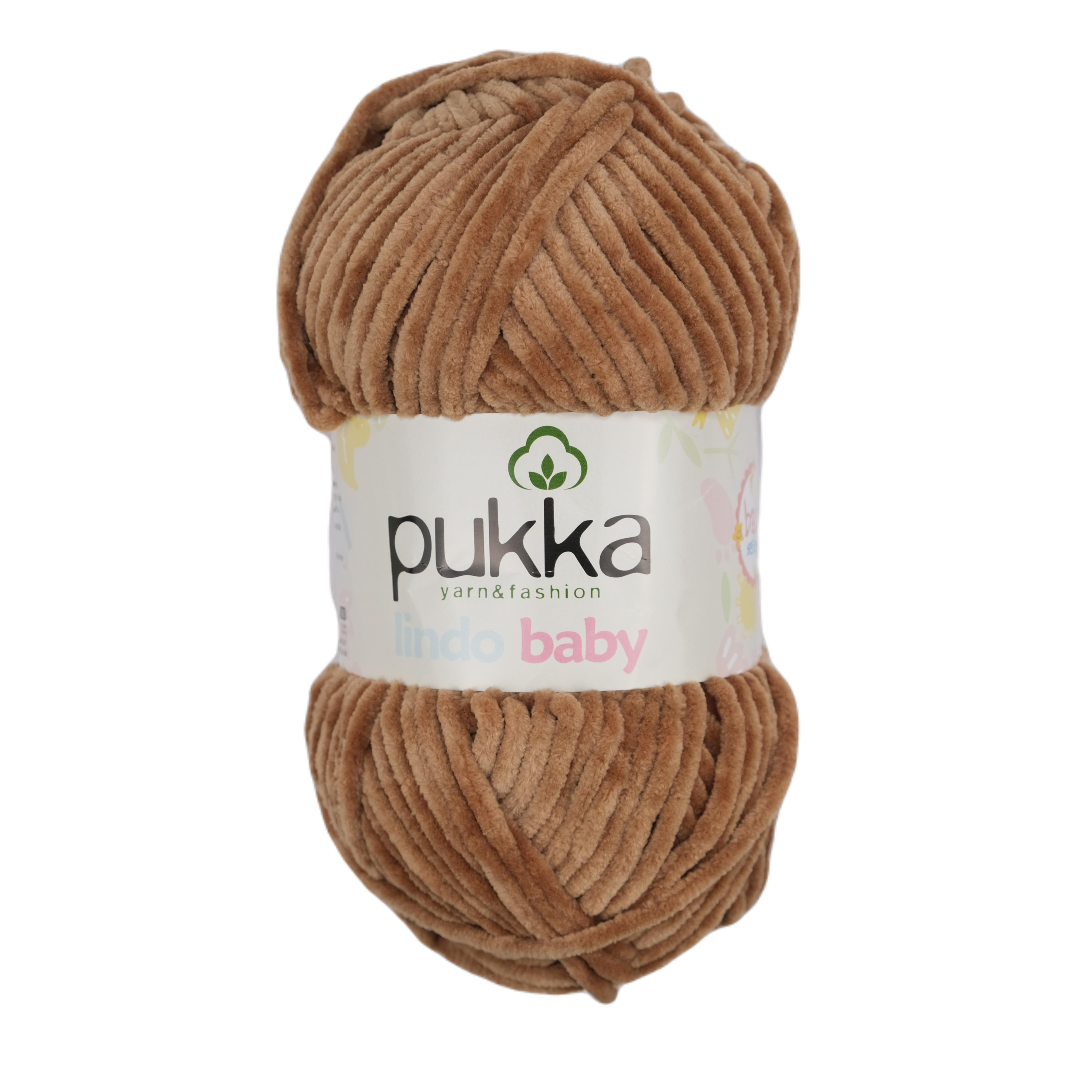 Pukka Lindo Baby Kadife İp Sütlü Kahve 70922