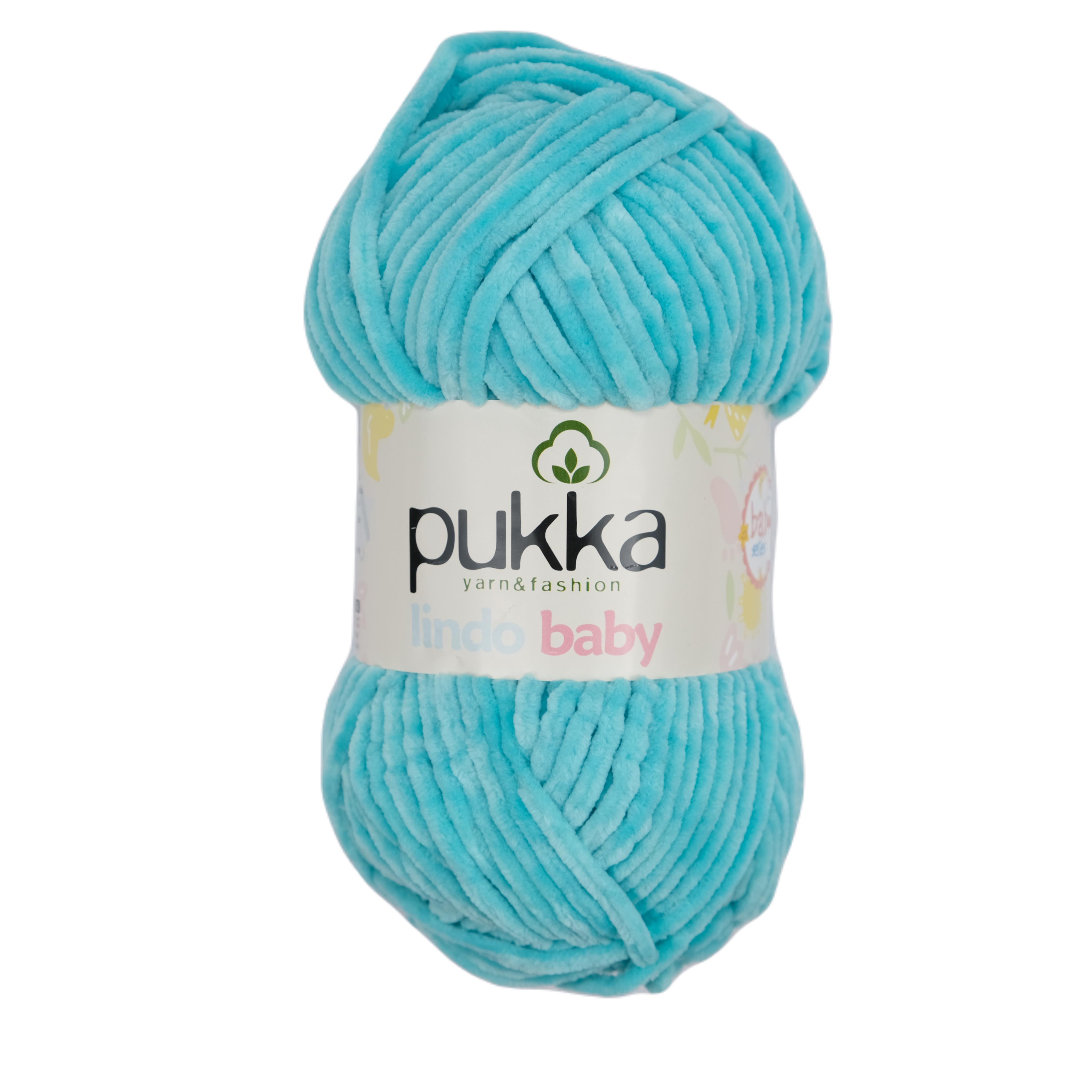 Pukka Lindo Baby Kadife İp Turkuaz 70913