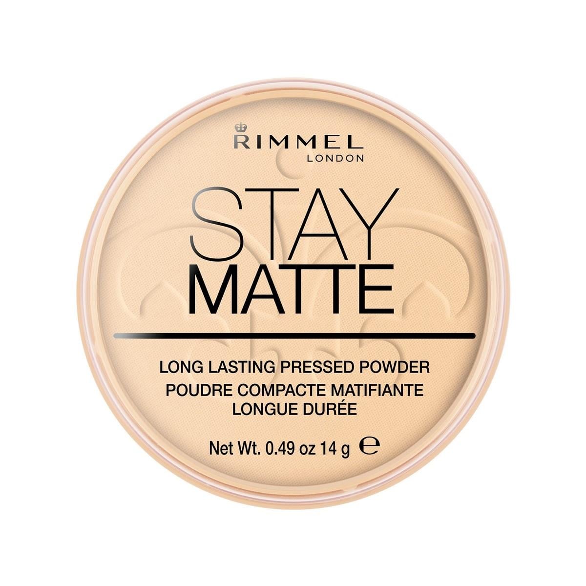 Rimmel London Stay Matte Pudra - Transparent