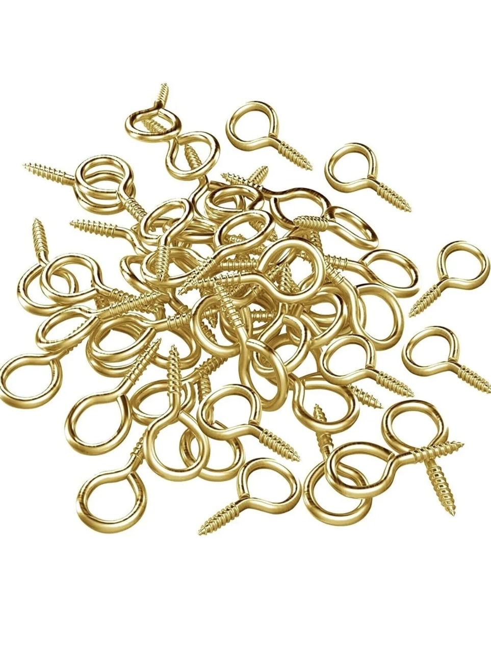 Sarı Epoksi Kolye Çivisi Takı Çivisi Kolye Vidası Kolye Çivisi 50 Adet