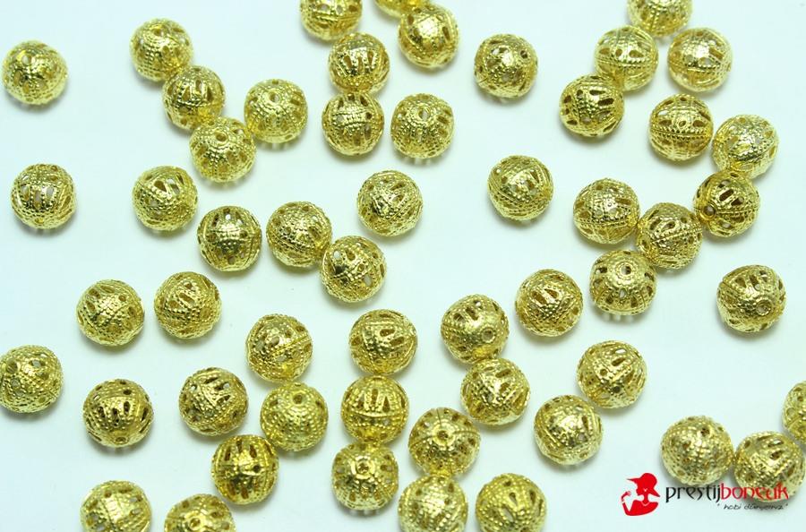 Sarı Metal Top 01- 10 adet