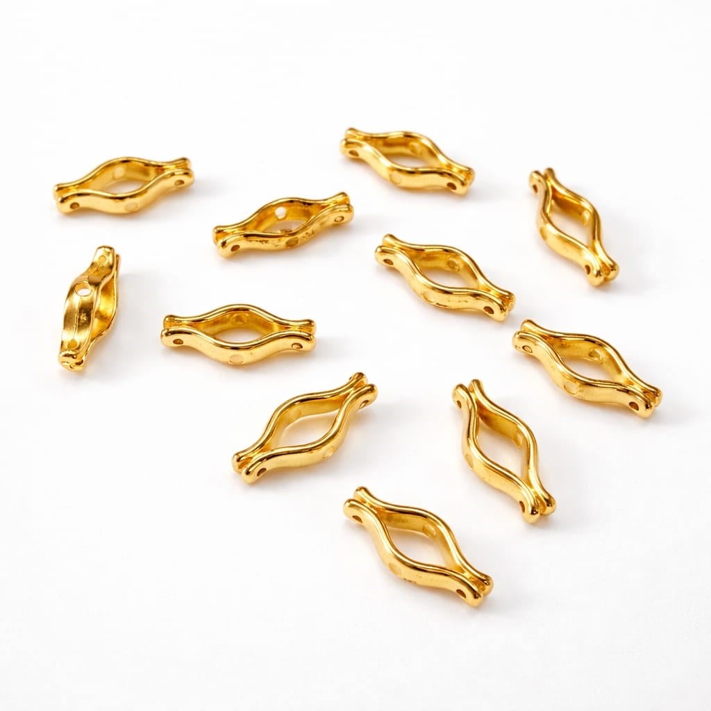 Sarı Renkli Plastik Dudak Aparat - 50 Adet