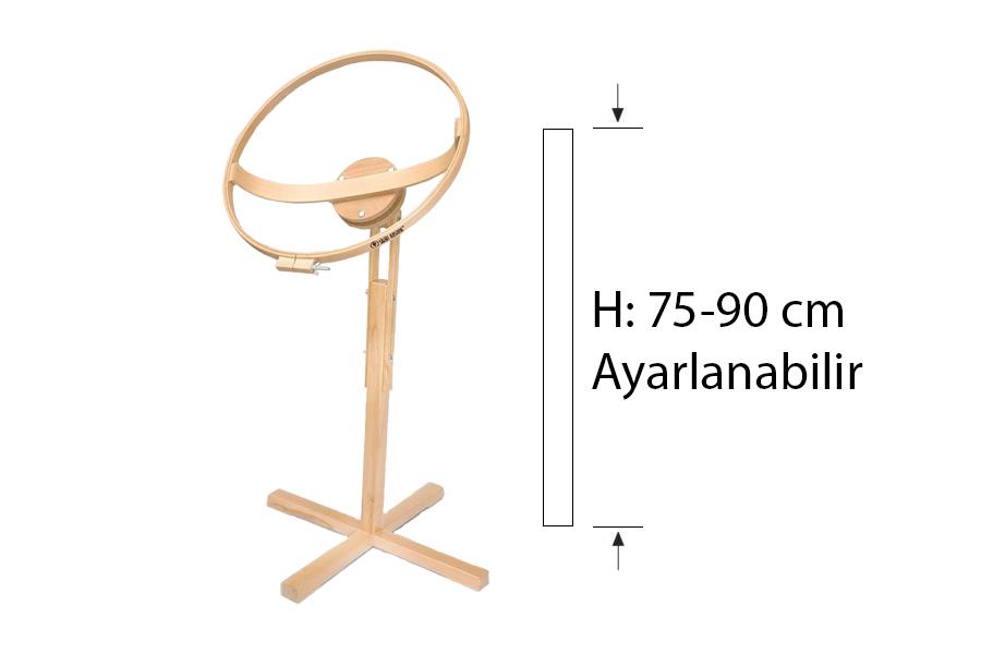 Şirin Kasnak Ayaklı,Sütunlu Kasnak 218 50 cm