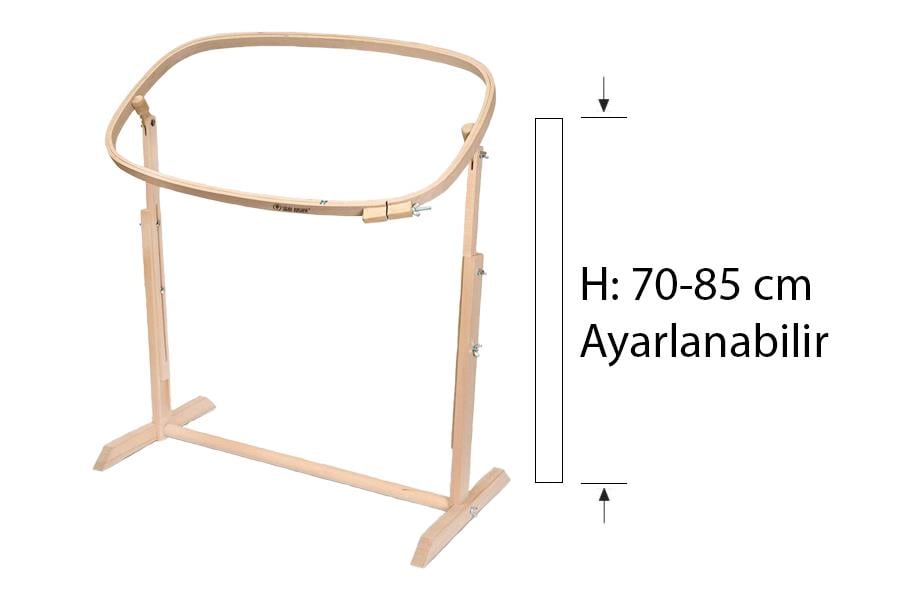 Şirin Kasnak Ayaklı,Sütunlu Oval Kasnak 2140 50 cm