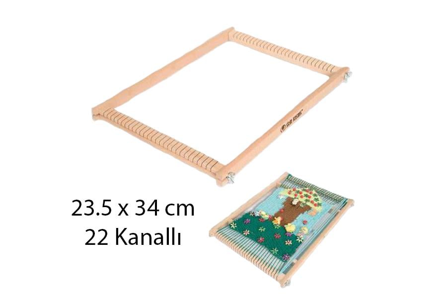 Şirin Kasnak Eğitim dokuma Tezgahı 22 Kanallı