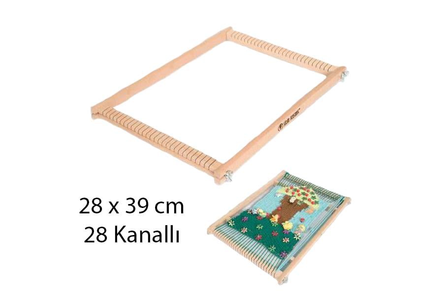 Şirin Kasnak Eğitim dokuma Tezgahı 28 Kanallı