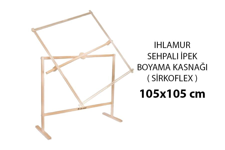 Şirin Kasnak Sehpalı Ihlamur İpek Boyama Kasnağı ( Sirkoflex ) 555