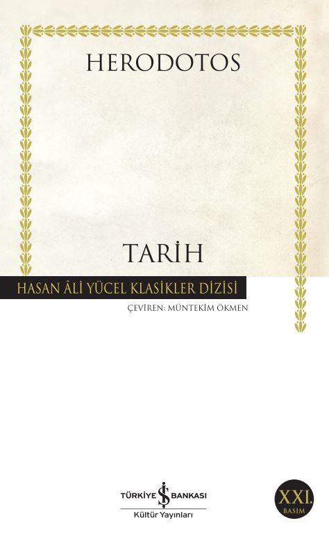 Tarih Herodotos Hasan Ali Yücel Klasikler Dizisi