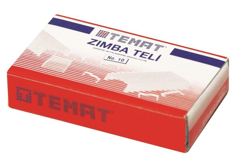Temat Zımba Teli Gümüş No:10