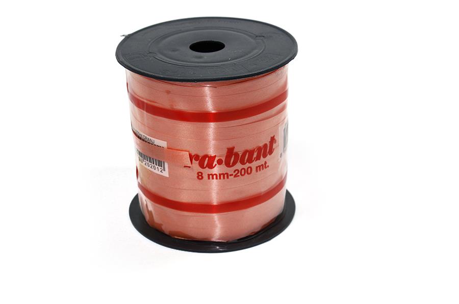 Turuncu Renk Şerit Rafya