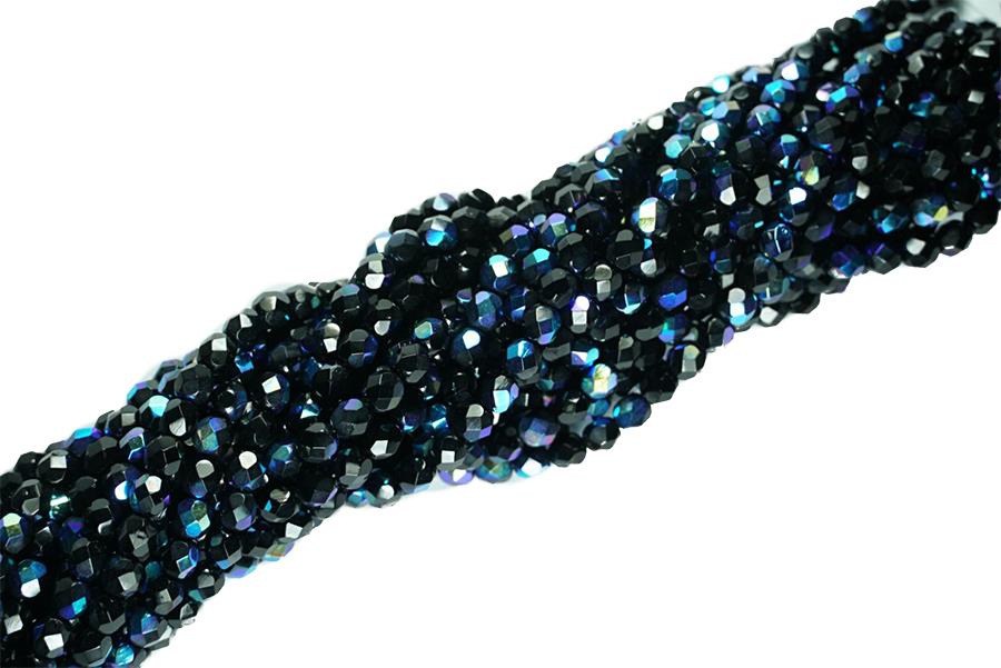 Yanar Döner Siyah Çek Kristali 7 mm