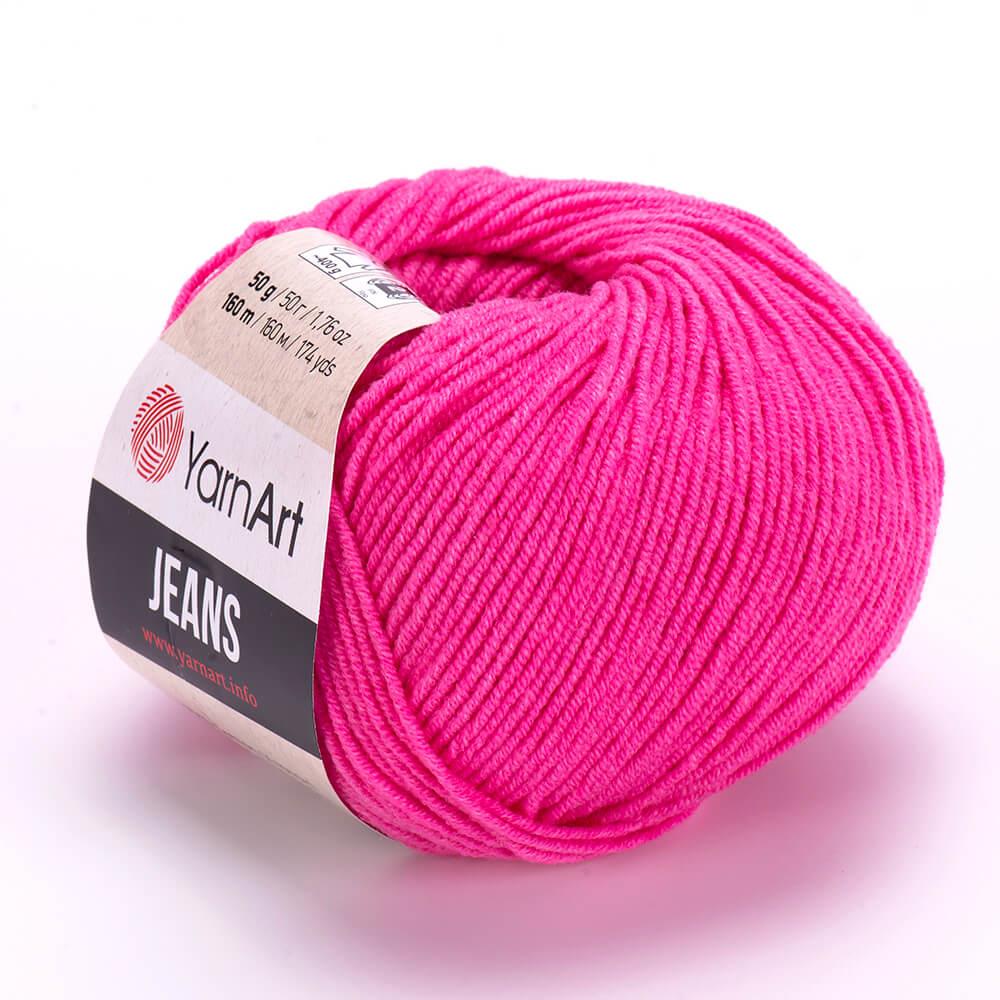Yarnart Jeans Canlı Pembe El Örgü İpi 42