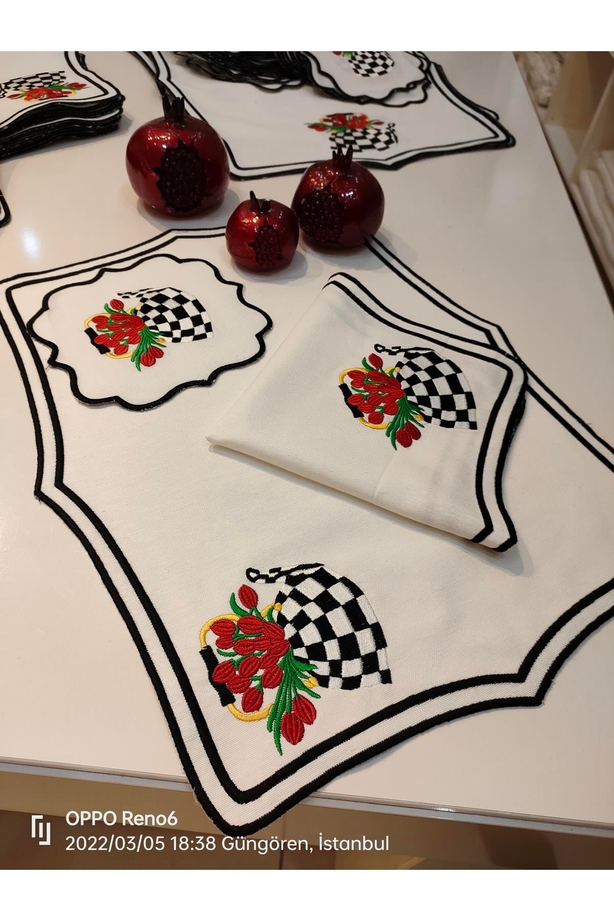 American Servis Seti 6 Kişilik Toplamda 19 Parçandan Oluşmaktadır.