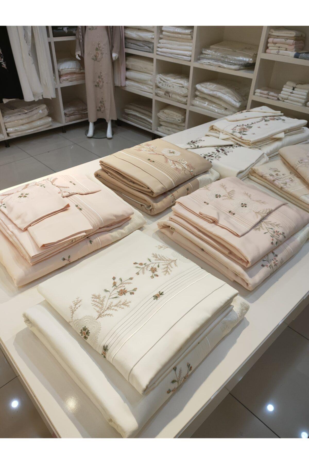 Pike Ve Nevresim Set 7 Parça