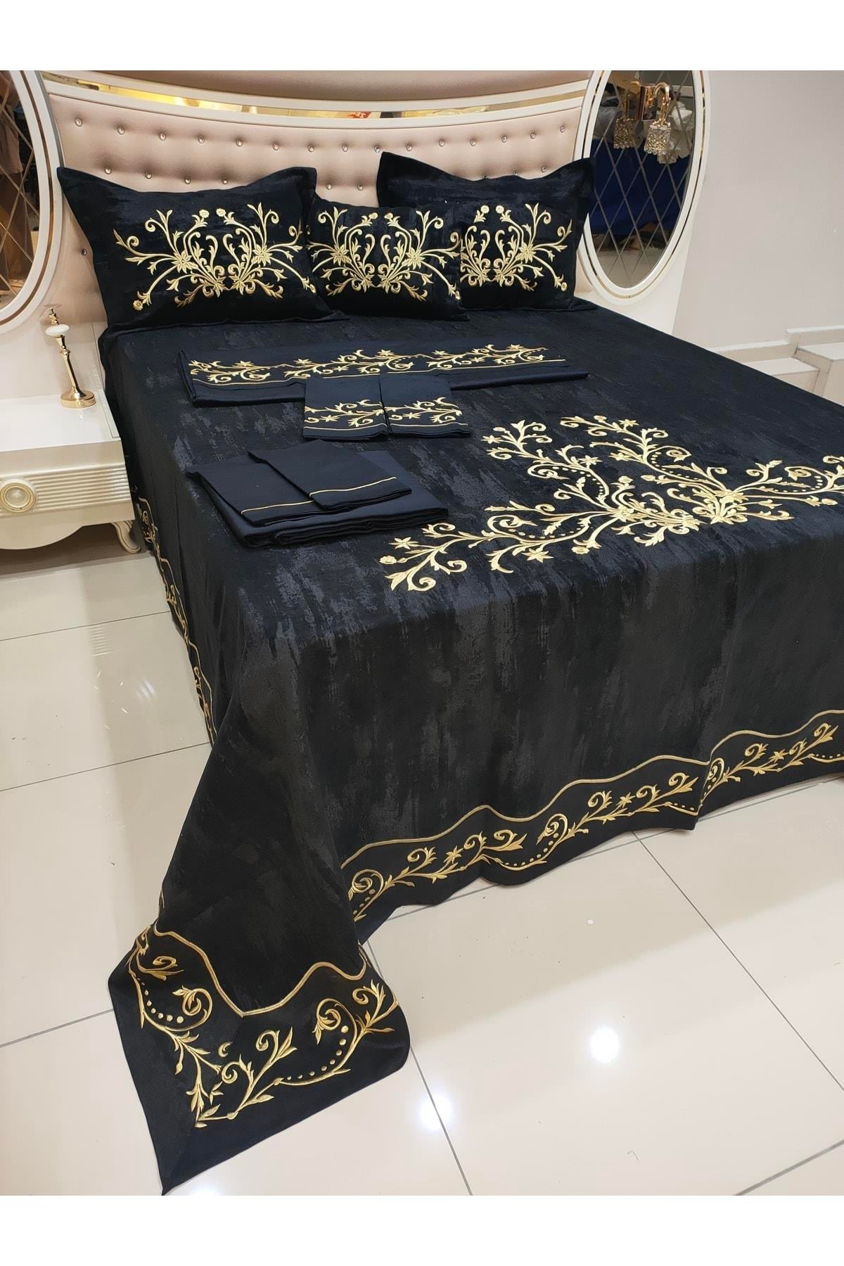 Yatak Örtüsü Ve Nevresim Set 10 Parça