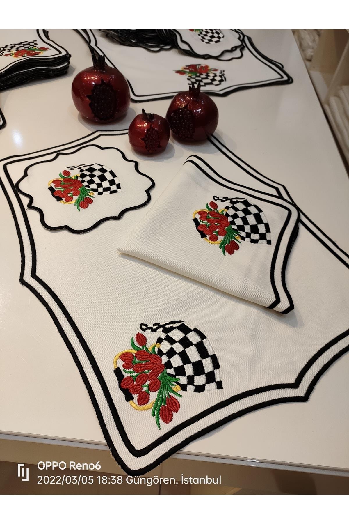 American Servis Seti 6 Kişilik Toplamda 19 Parçandan Oluşmaktadır.