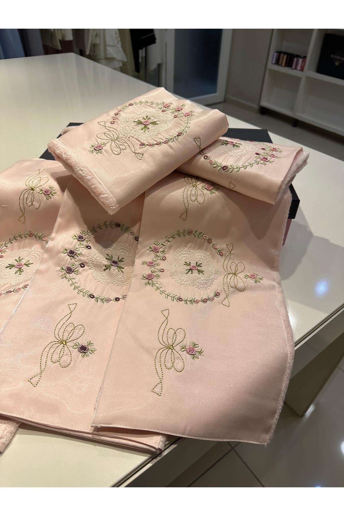 El Işi El Ve Yüz Havlusu 1 Adet Bambu Havlu 50*90 Cm