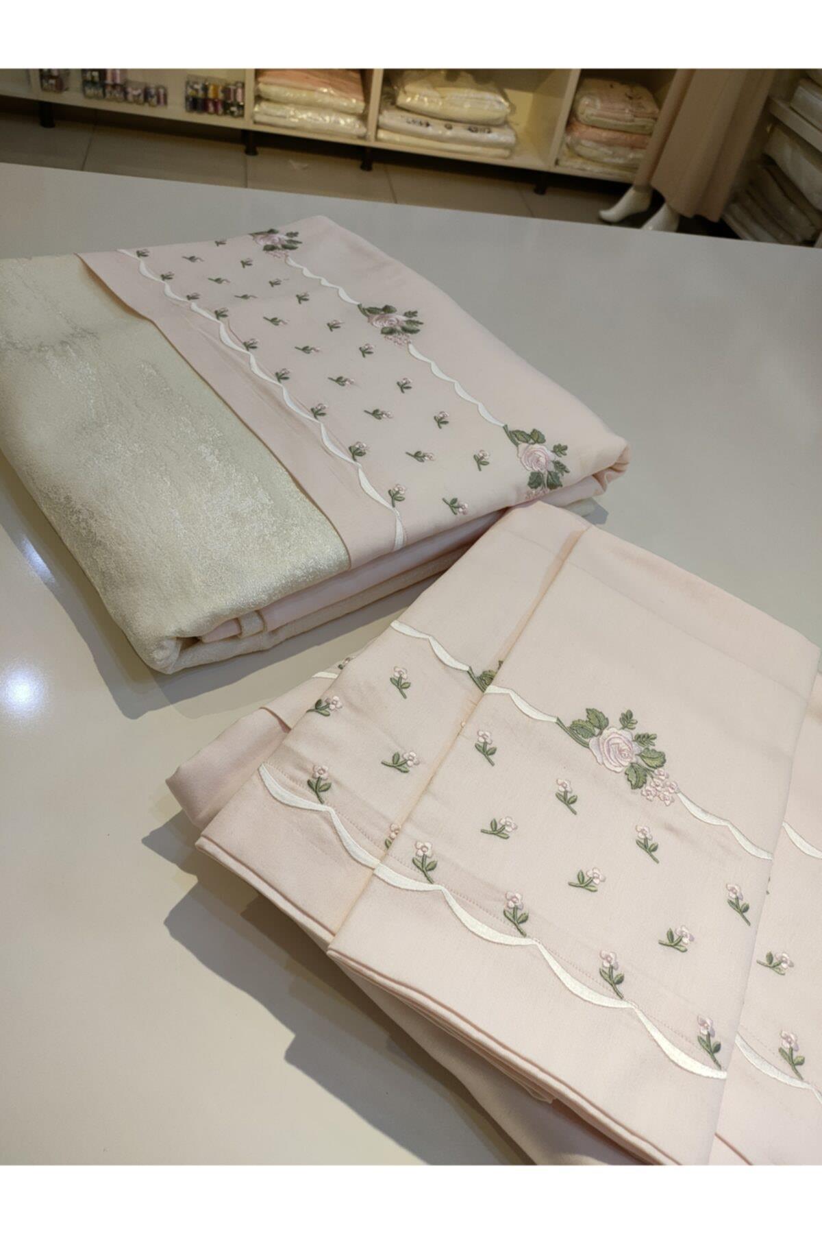 Pike Ve Nevresim Set Nakışli