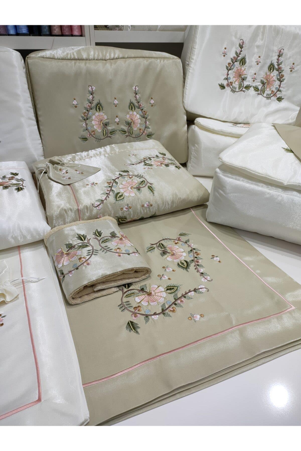 Seccade Seti Nakışlı 6 Parça