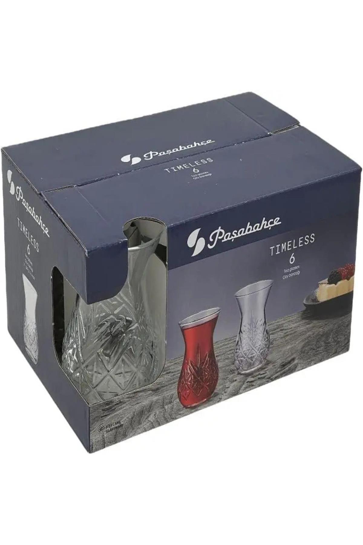Timeless Kesme Kristal Çay Bardağı - 6 Lı 155 Cc 42881 Orjin. Kutuludur