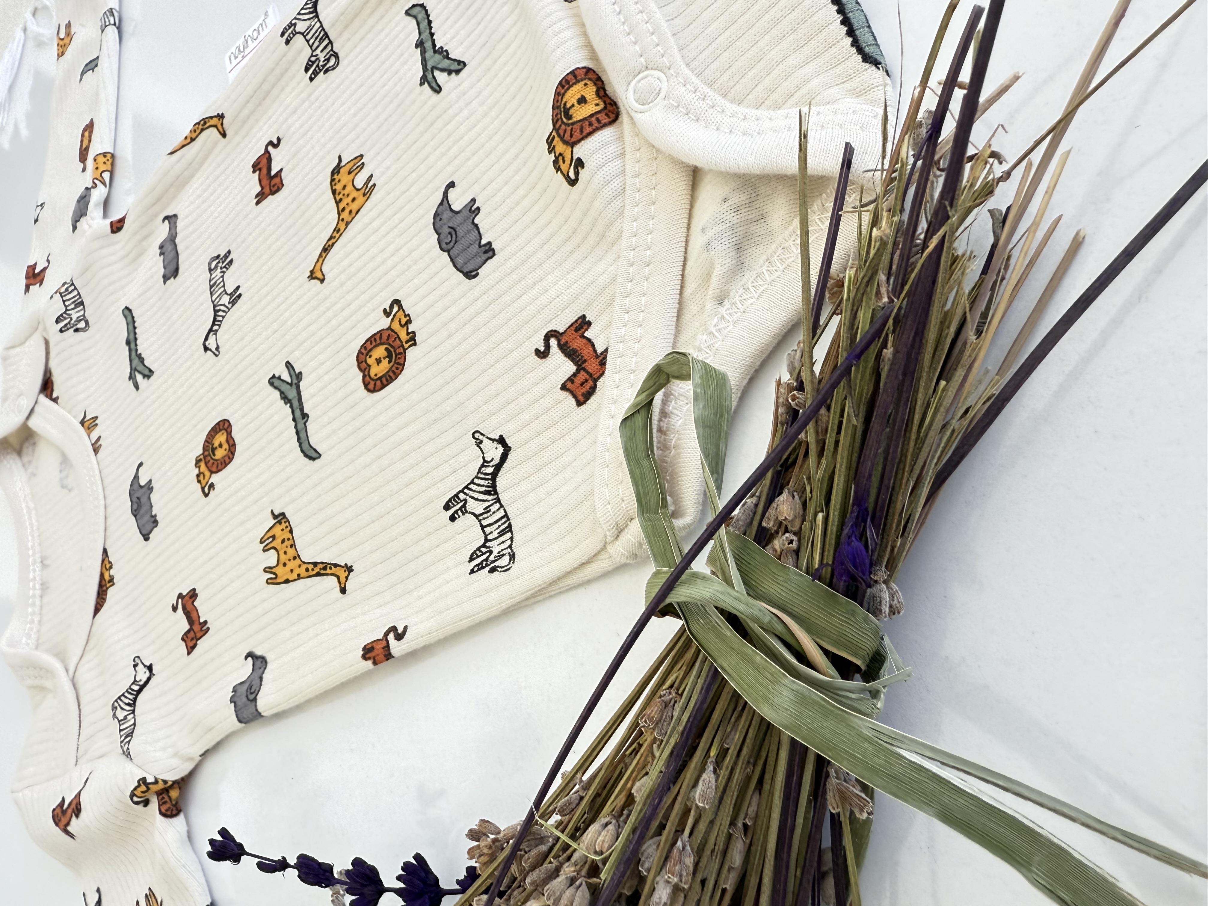 Animini Krem Erkek Body(1ay-3yaş)