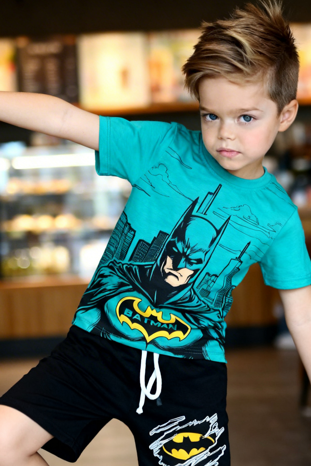 Batman 2 li Takım - Yeşil (2-10Yaş)