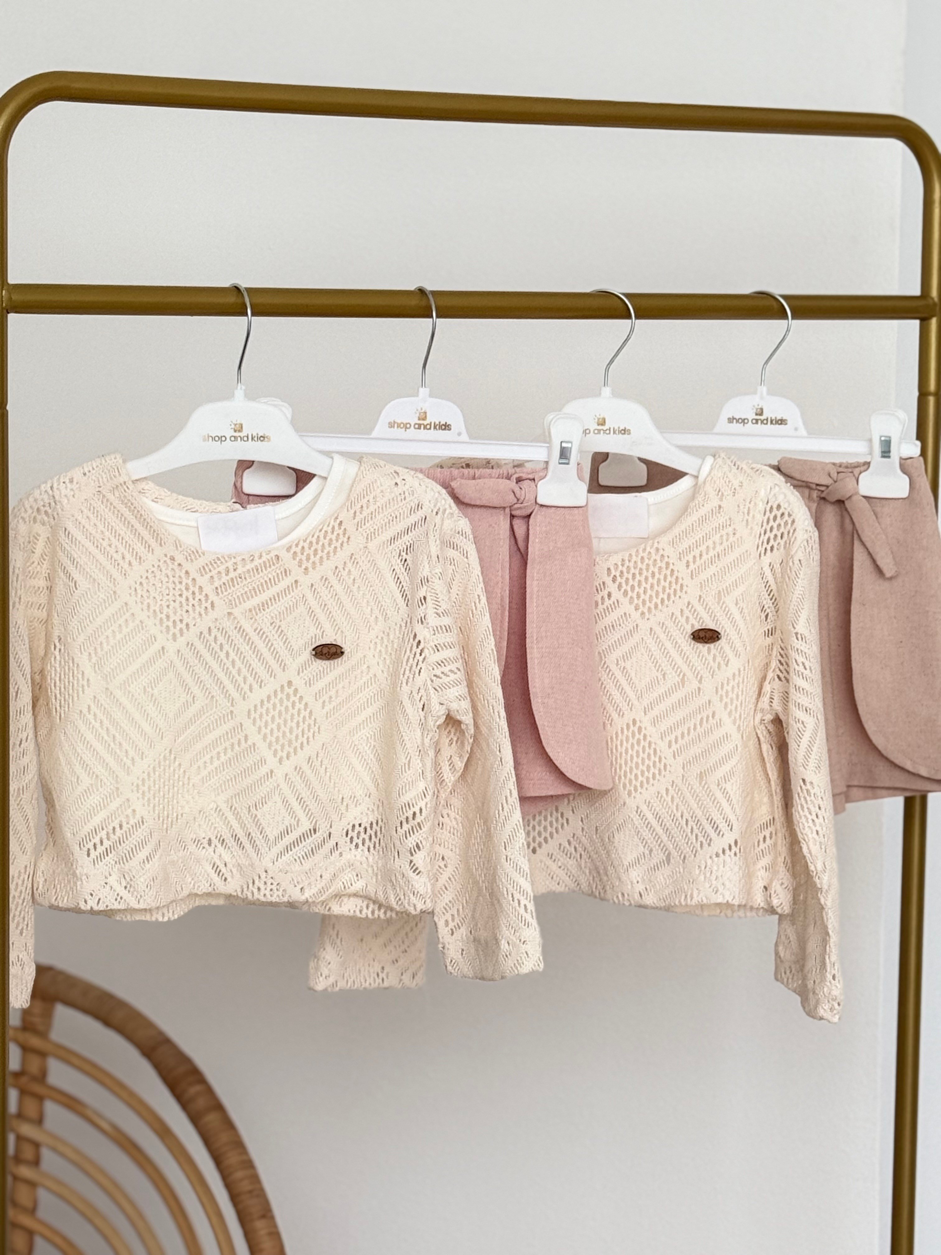 Bohem 3 lü Takım (13) - Pudra (3-8yaş)