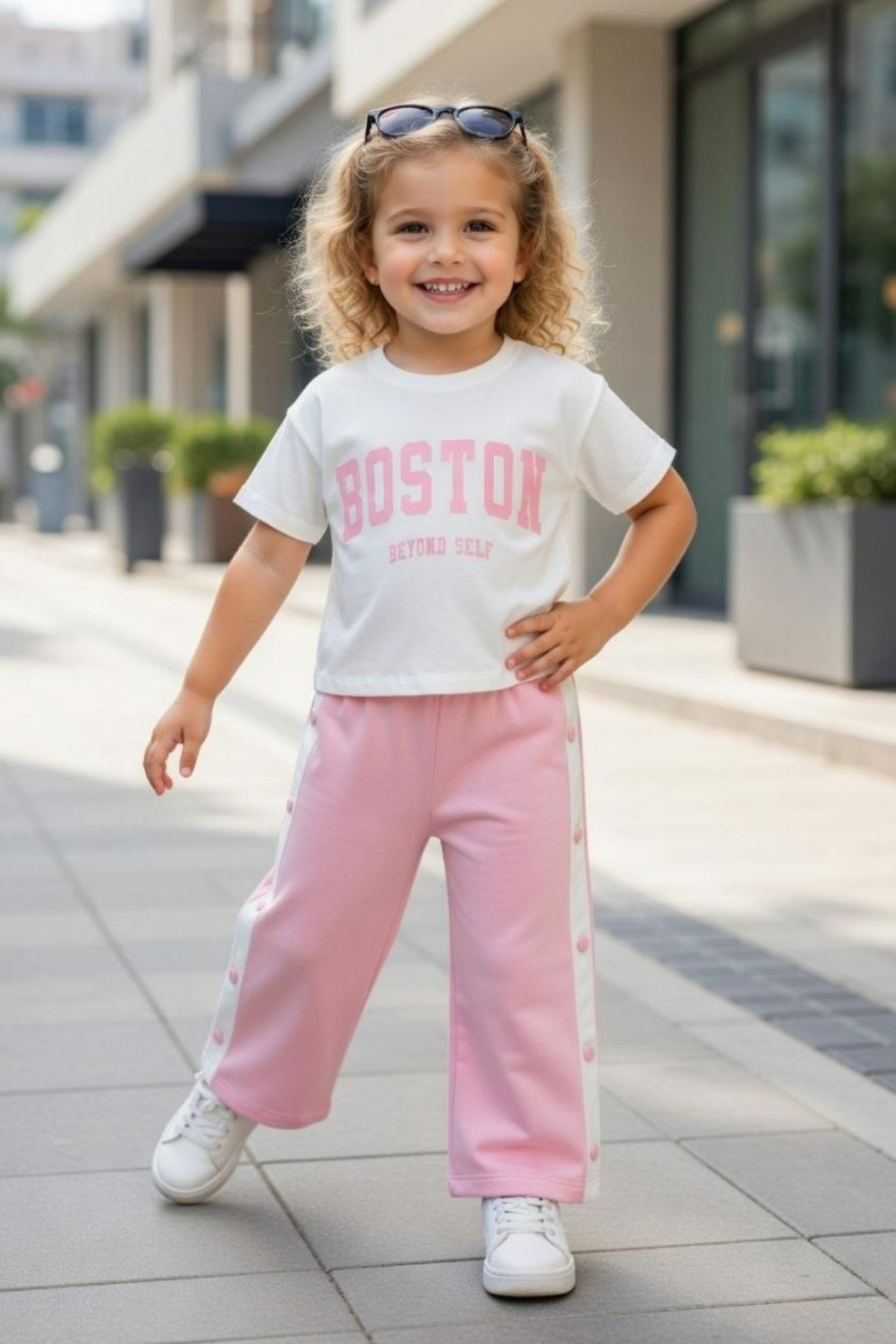 Boston Takım - Pembe (3-6yaş)