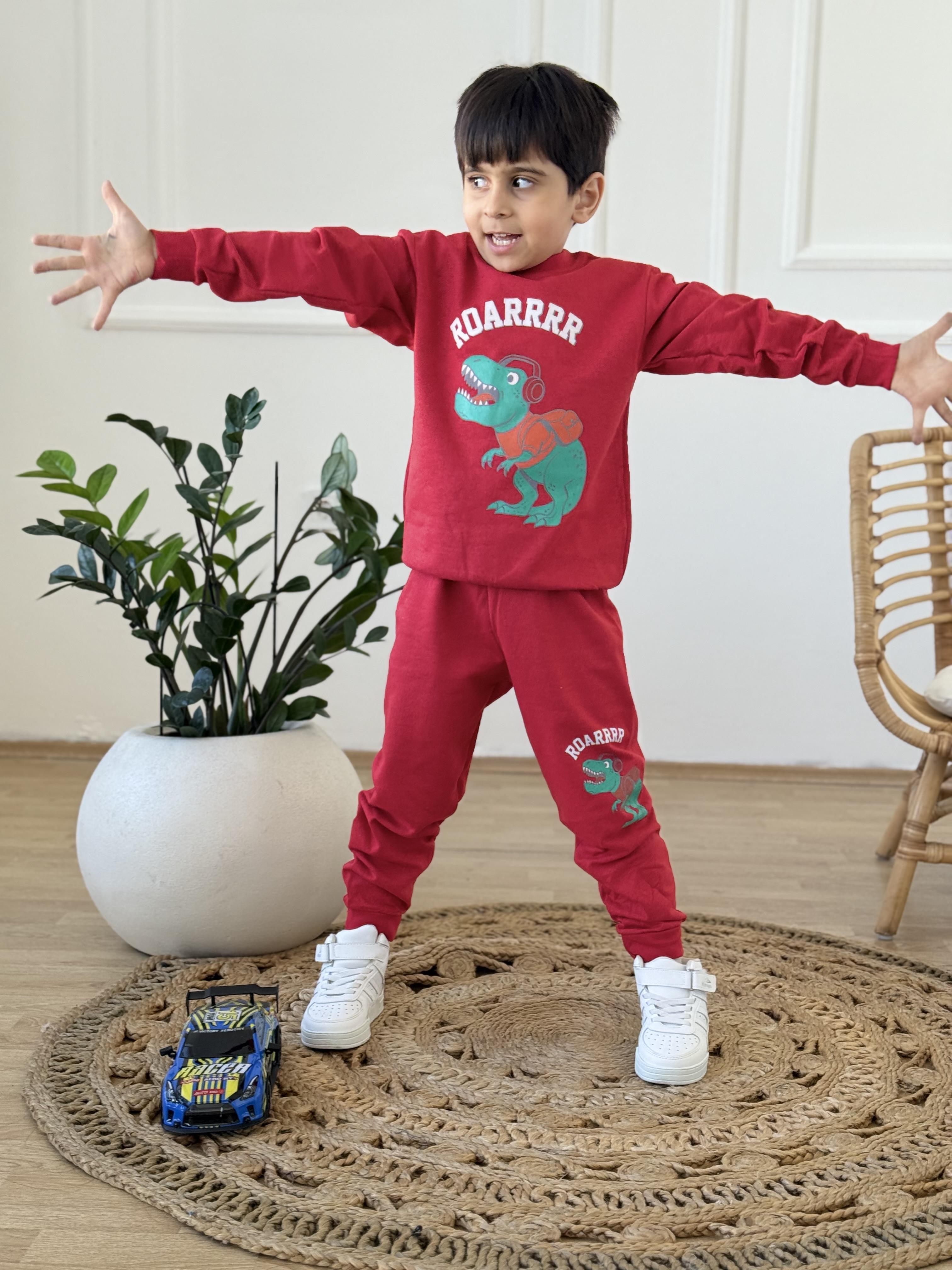 Dino Takım-Kırmızı( 2-10 yaş)