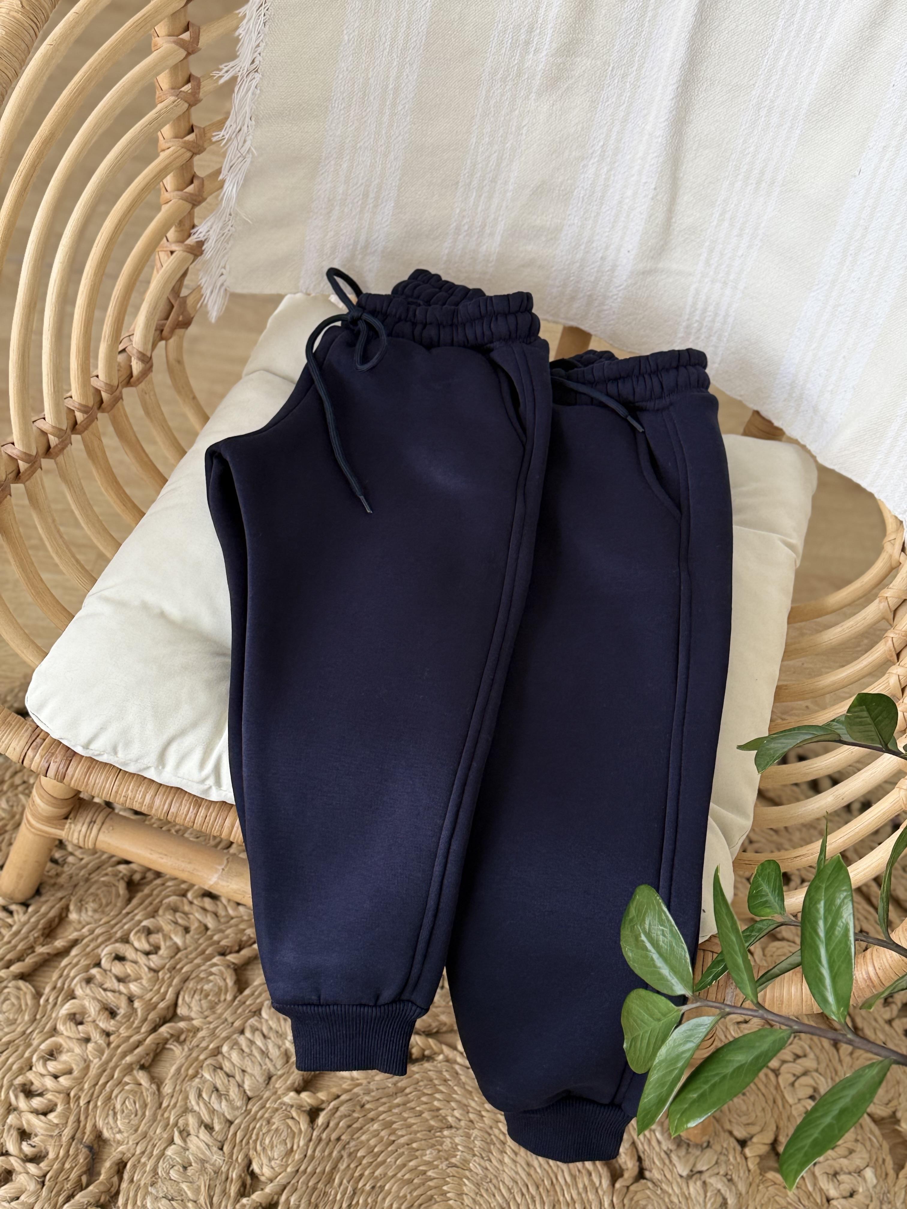 Lacivert Eşofman Altı-Şardonlu(3-14 yaş)