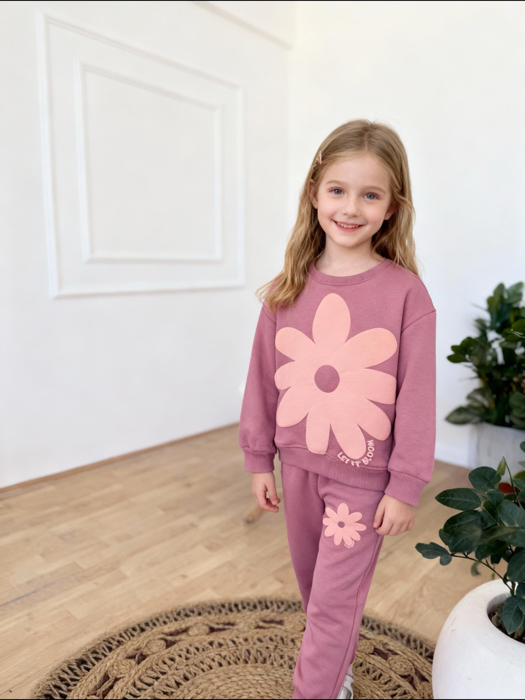 Gül Kurusu Papatya Detay Takım(2 yaş-8 yaş)