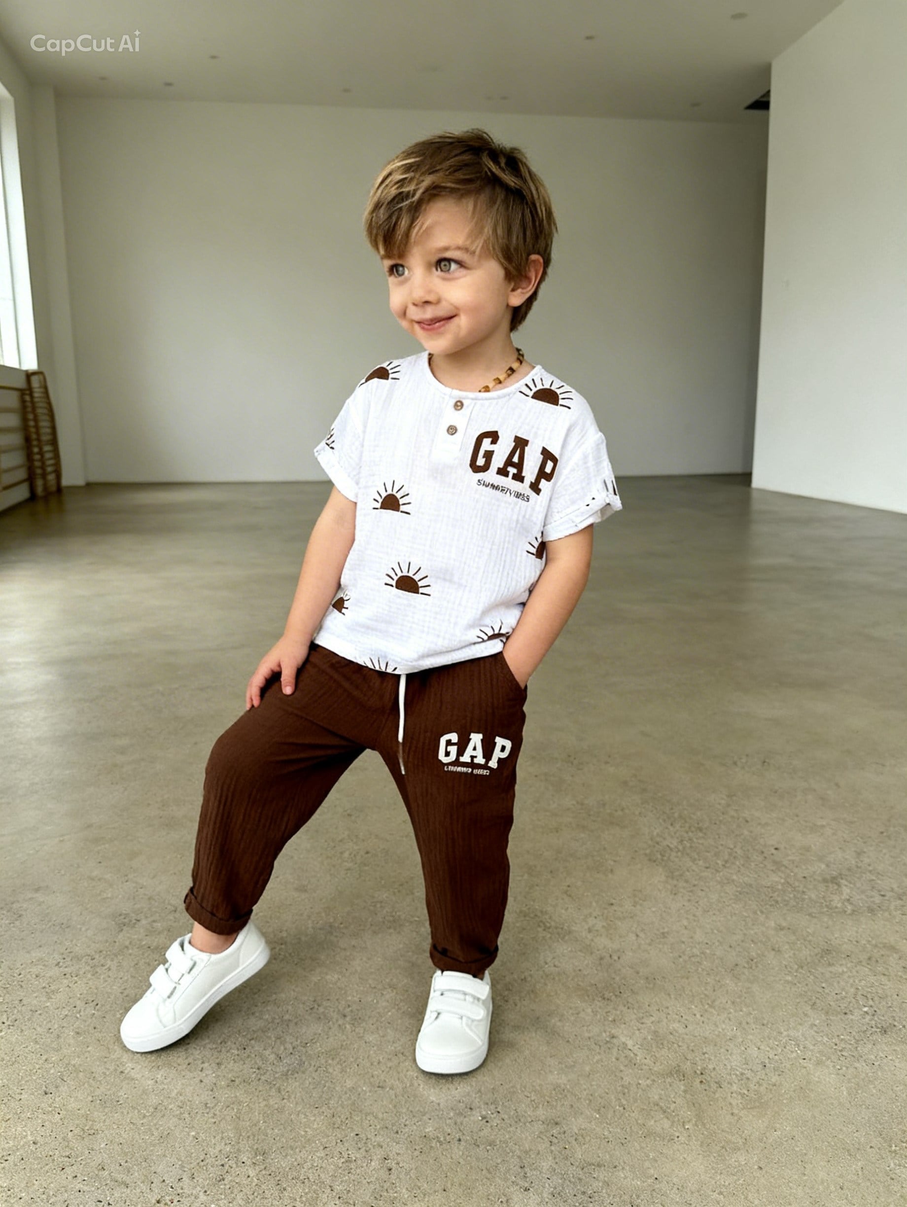 Güneş Detay 2li Müslin Takım (2-8 yaş aralığı)