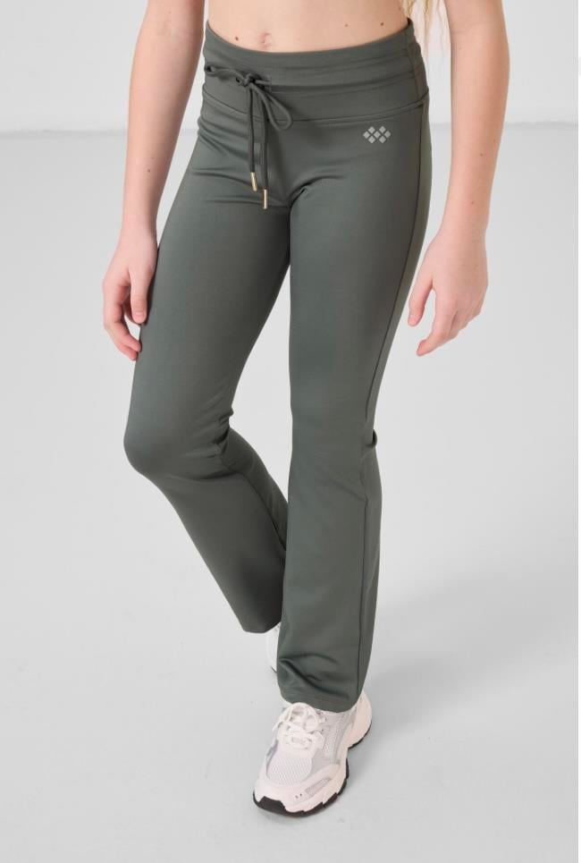 Haki İspanyol Paça Tayt (7 yaş-15yaş)