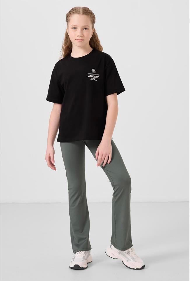 Haki İspanyol Paça Tayt (7 yaş-15yaş)