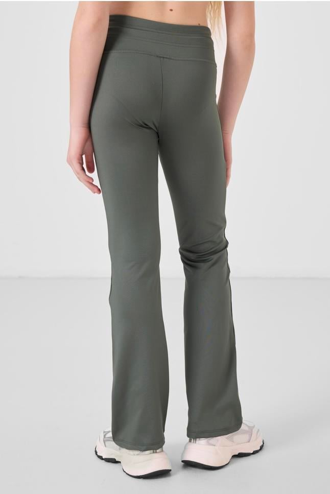 Haki İspanyol Paça Tayt (7 yaş-15yaş)