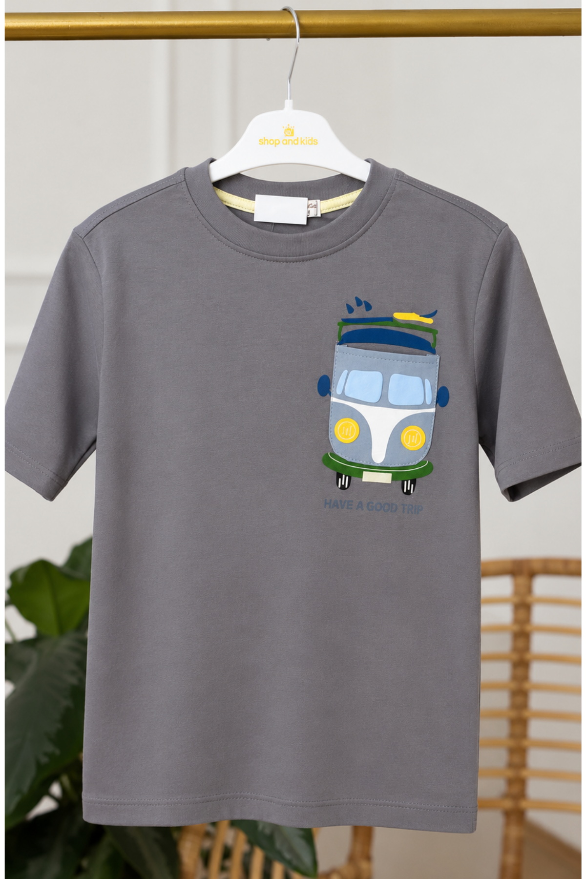 Have a Good Trip T-shirt - Antrasit (5-8yaş aralığı)