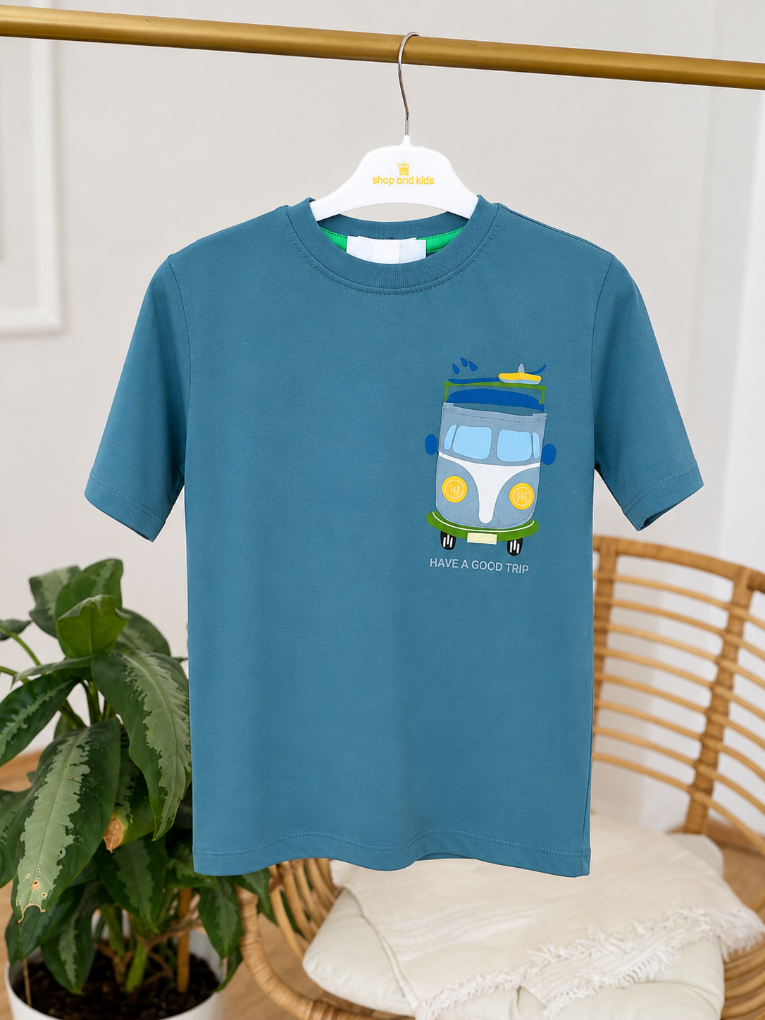 Have a Good Trip T-shirt - Mavi (5-8yaş aralığı)