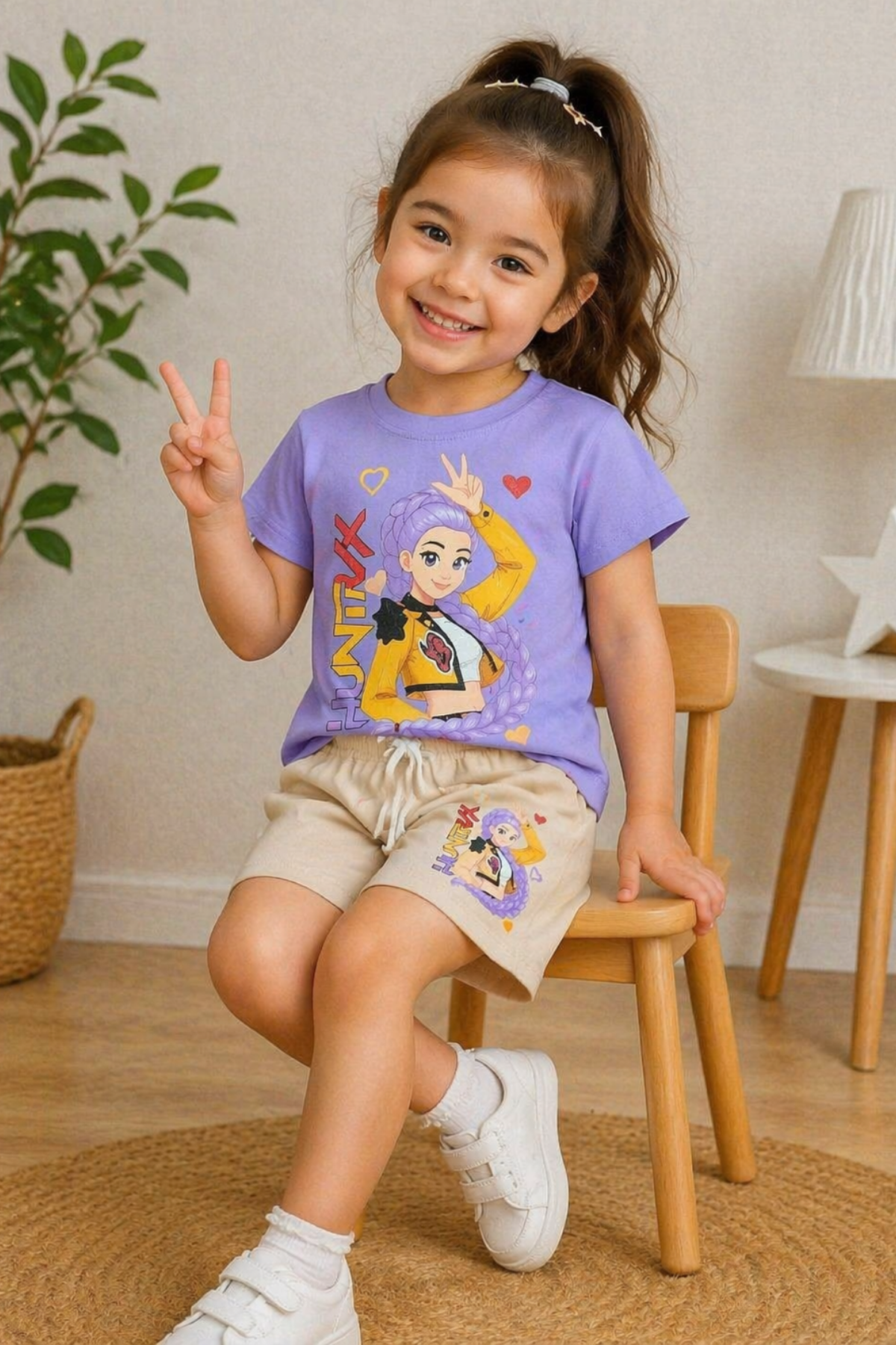 Huntrix Lila Takım (2-10Yaş)