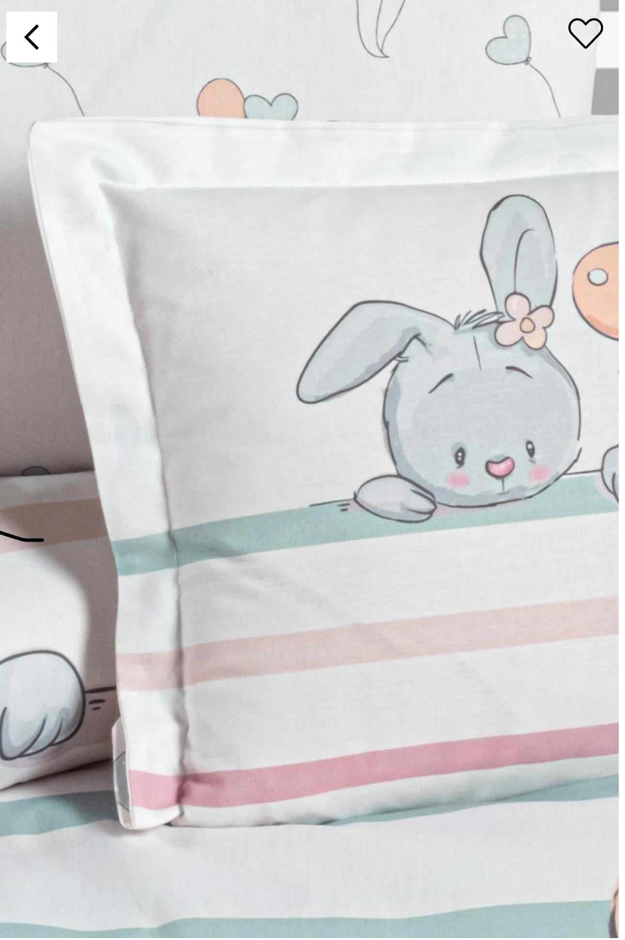 Kanz Little Panda Ranforce Bebek Nevresim Takımı 