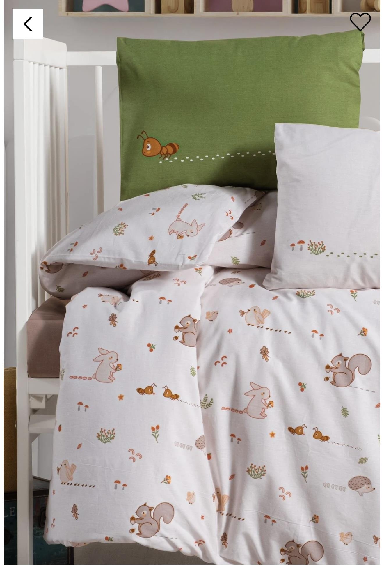 Kanz Tiny Ant Ranforce Bebek Nevresim Takımı 