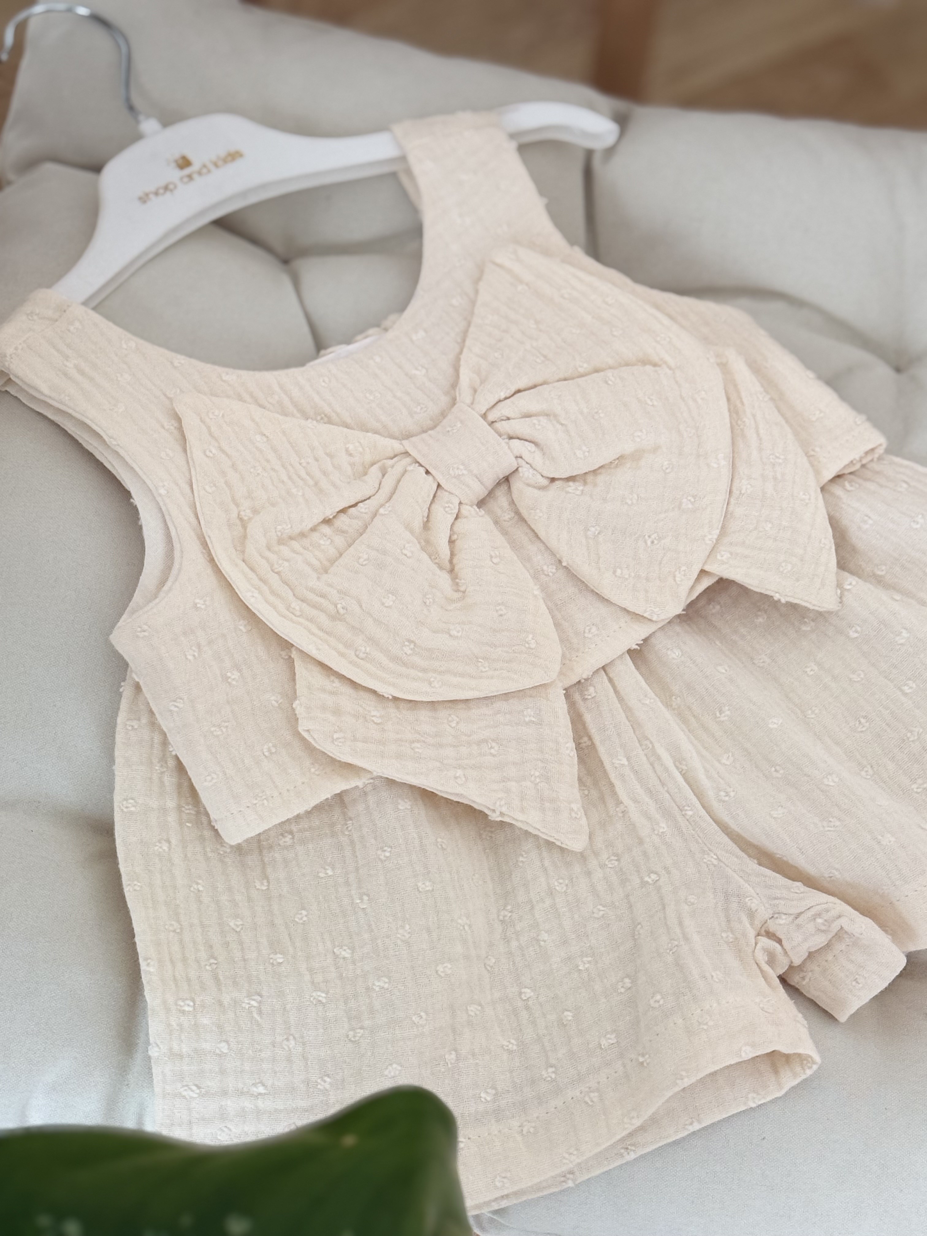 Summer Breeze Şortlu Takım (28) - Bej (2-8yaş)