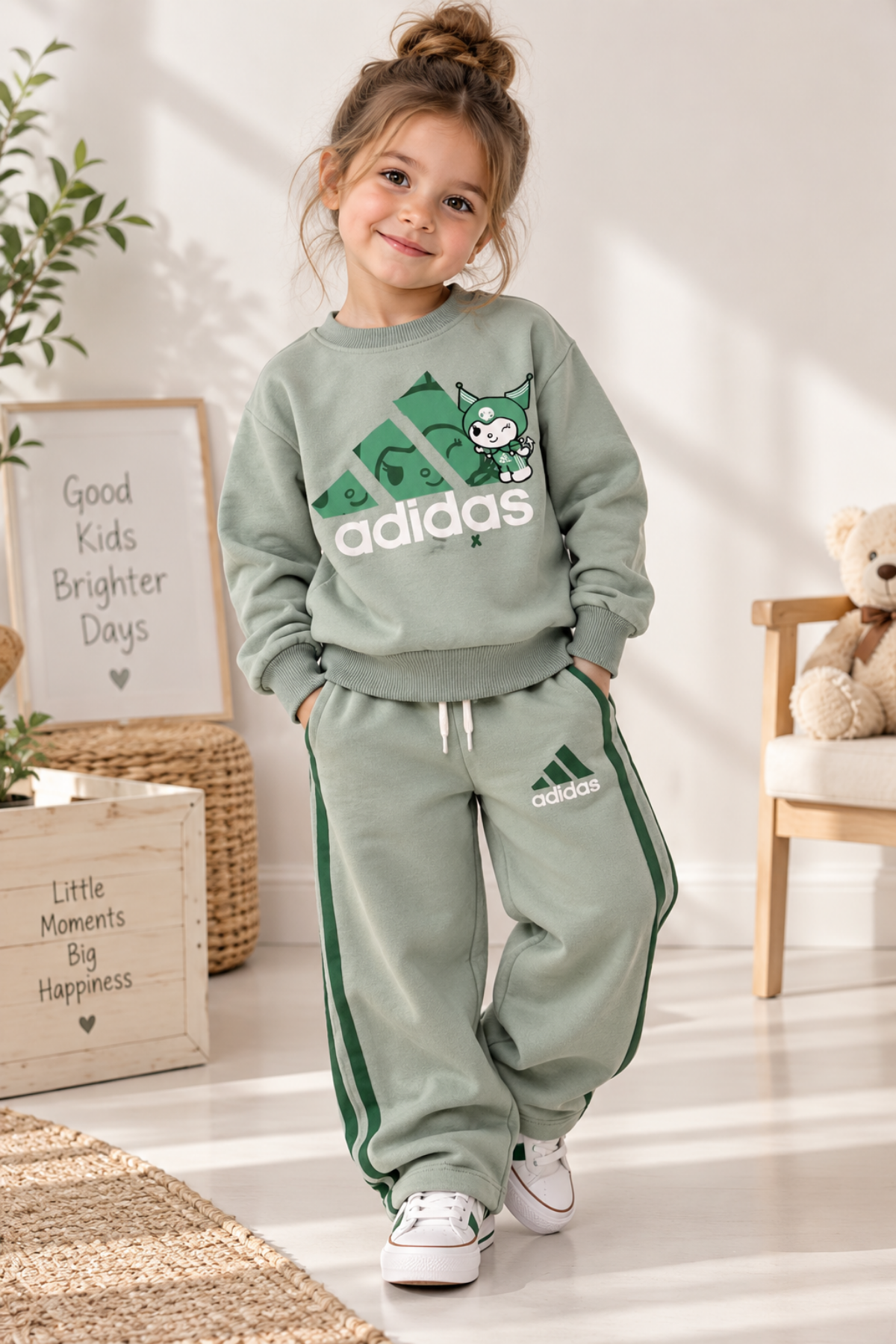 Kuromi 2 li Takım-Mint (2yaş-8yaş)
