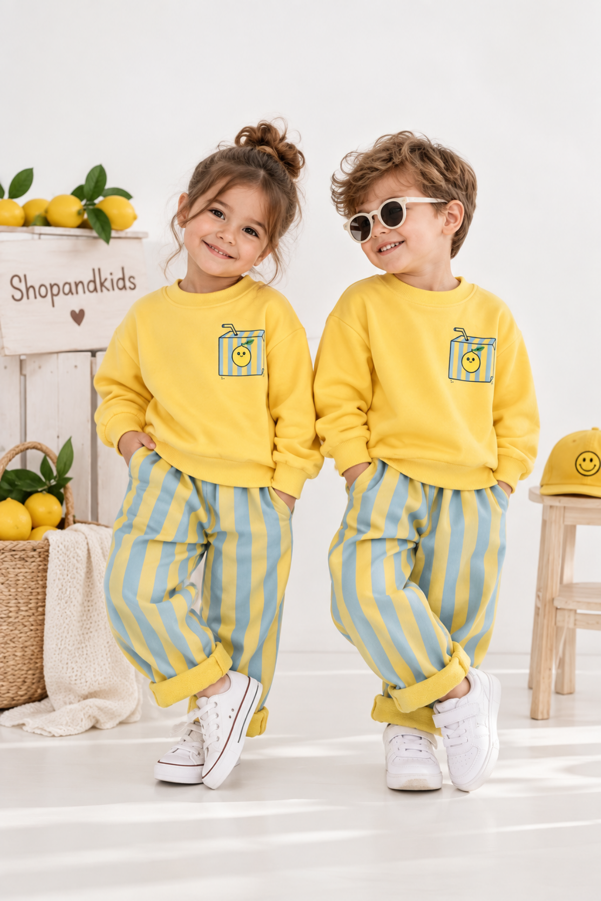 Limonata Unisex Takım-(2-8 yaş aralığı)